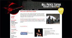 Desktop Screenshot of billpierceguitar.com